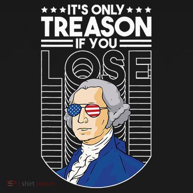 It's Only Treason if You Lose George Washington Ornament
