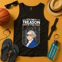 It's Only Treason if You Lose George Washington Tank Top thumb 4