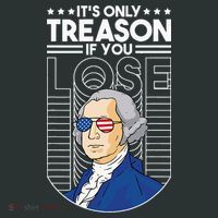 It's Only Treason if You Lose George Washington Infant Baby Jersey Bodysuit thumb 2
