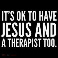 It’s Ok To Have Jesus And A Therapist Too Coffee Mug thumb 5
