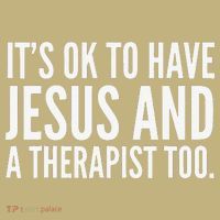 It’s Ok To Have Jesus And A Therapist Too Button thumb 1