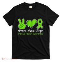 Its Okay To Not Be Okay Mental Health Awareness Ribbon T-Shirt thumb 0