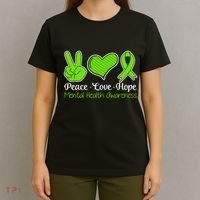 Its Okay To Not Be Okay Mental Health Awareness Ribbon T-Shirt thumb 4