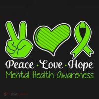 Its Okay To Not Be Okay Mental Health Awareness Ribbon T-Shirt thumb 7