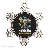 It's Ok To Be Different Elephant Autism Awareness Puzzle Meaningful Gift Ornament thumb 0