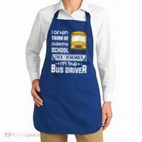 I Often Think Of Skipping School Funny Bus Driver Funny Gift Apron thumb 2