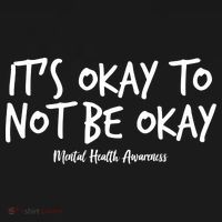 It's Okay To Not Be Okay Mental Health Awareness Ornament thumb 1