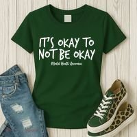 It's Okay To Not Be Okay Mental Health Awareness Women's T-Shirt thumb 3