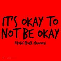 It's Okay To Not Be Okay Mental Health Awareness Santa Hat thumb 1