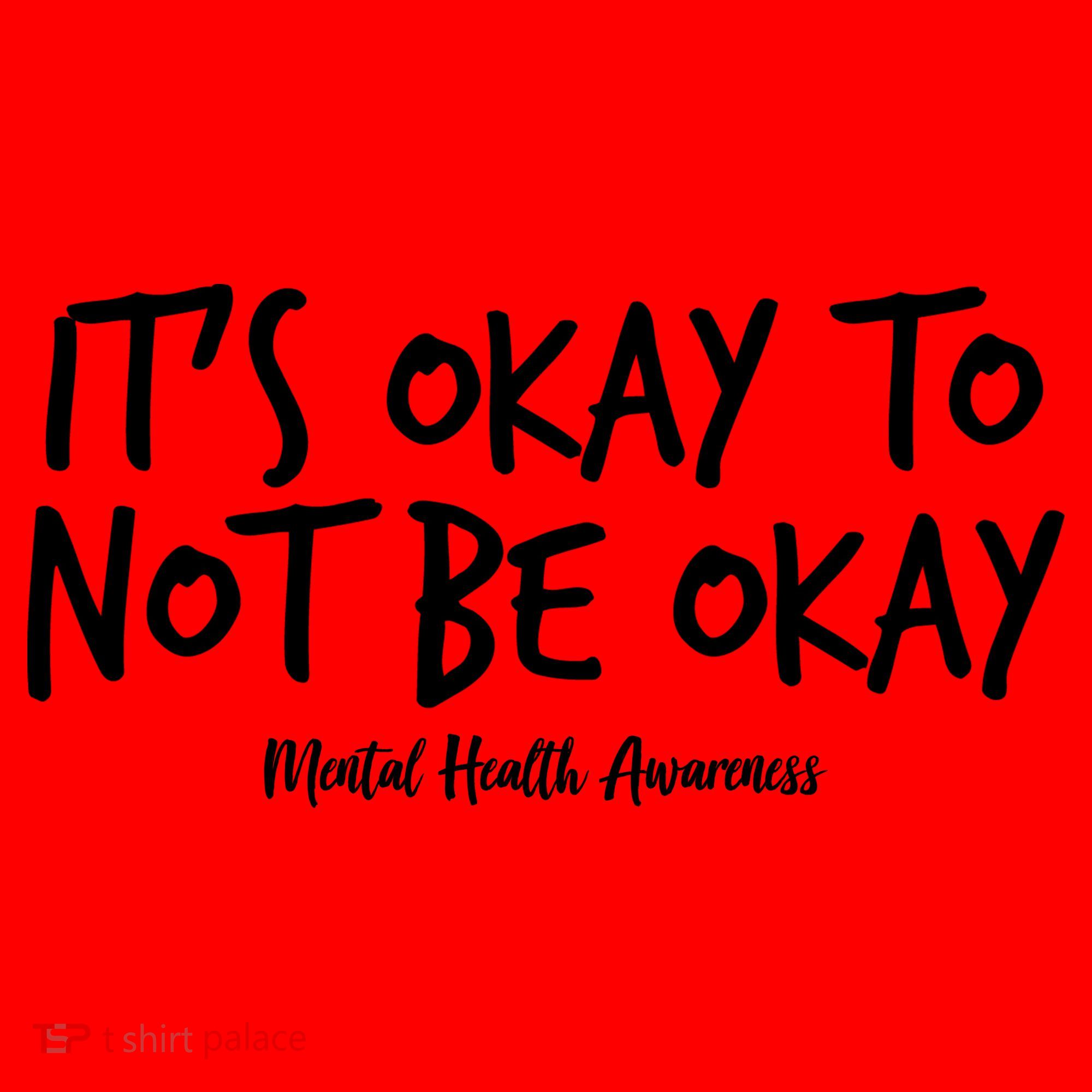 It's Okay To Not Be Okay Mental Health Awareness Santa Hat