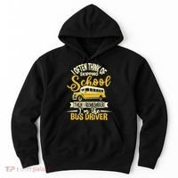 I Often Think Of Skipping School - School Bus Driver Hoodie thumb 0