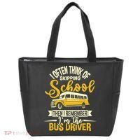 I Often Think Of Skipping School - School Bus Driver Tote Bag thumb 0