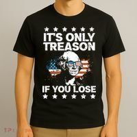 Its Only Treason If You Lose ShirtGeorge Washington July 4 Long Sleeve T-Shirt thumb 3