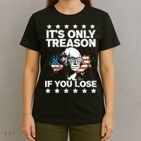 Its Only Treason If You Lose ShirtGeorge Washington July 4 Long Sleeve T-Shirt thumb 4
