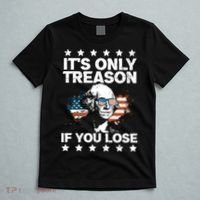 Its Only Treason If You Lose ShirtGeorge Washington July 4 Long Sleeve T-Shirt thumb 5