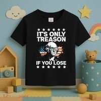 Its Only Treason If You Lose ShirtGeorge Washington July 4 Long Sleeve Toddler T-Shirt thumb 3