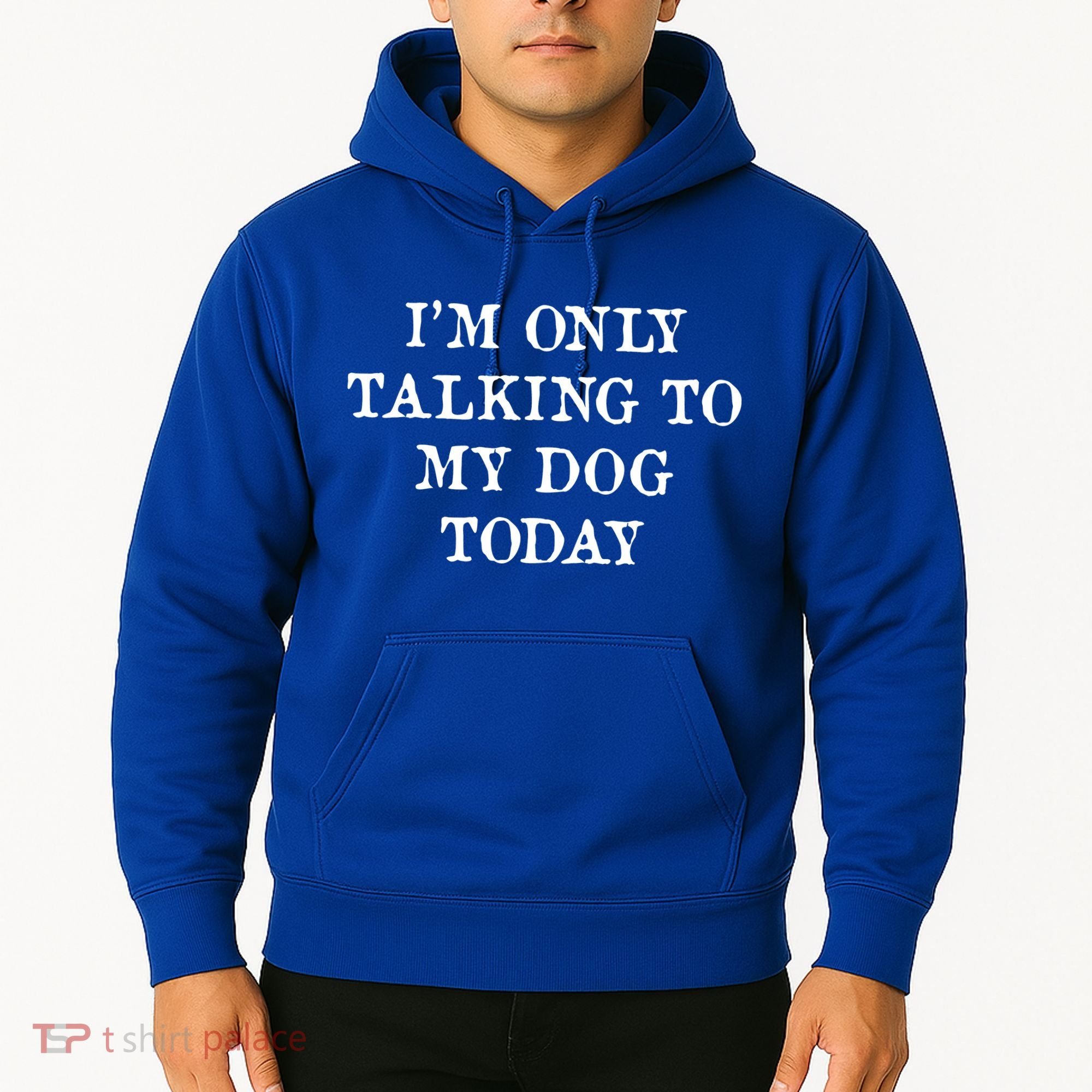 I'm Only Talking To My Dog Today Hoodie