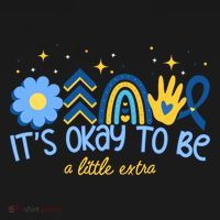 It's Ok To Be A Little Extra World Down Syndrome Backpack thumb 2