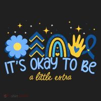It's Ok To Be A Little Extra World Down Syndrome Tumbler thumb 3