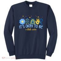 It's Ok To Be A Little Extra World Down Syndrome Sweatshirt thumb 0