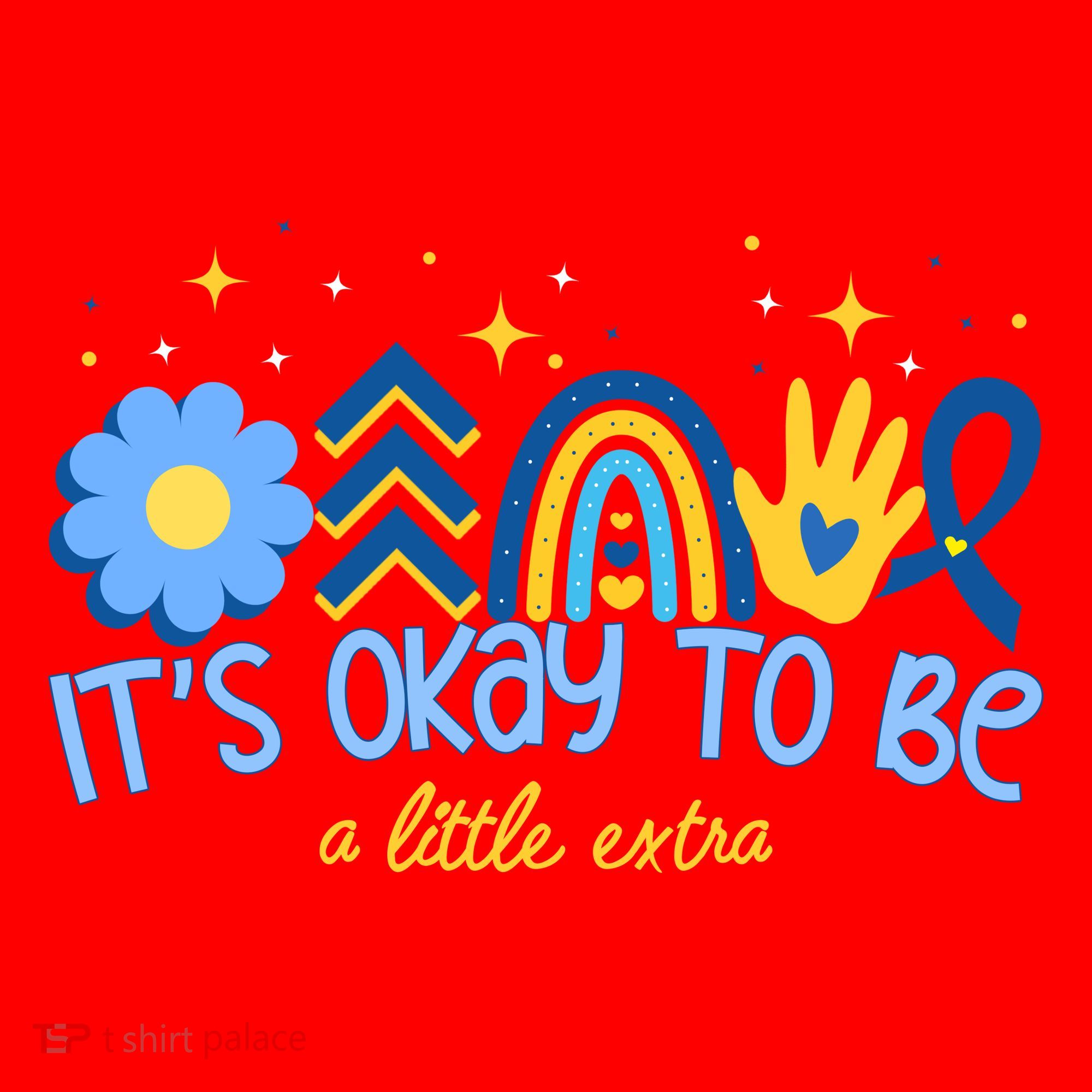 It's Ok To Be A Little Extra World Down Syndrome Santa Hat