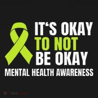 ItS Okay To Not Be Okay Mental Health Ribbon Women's Tank Top thumb 5