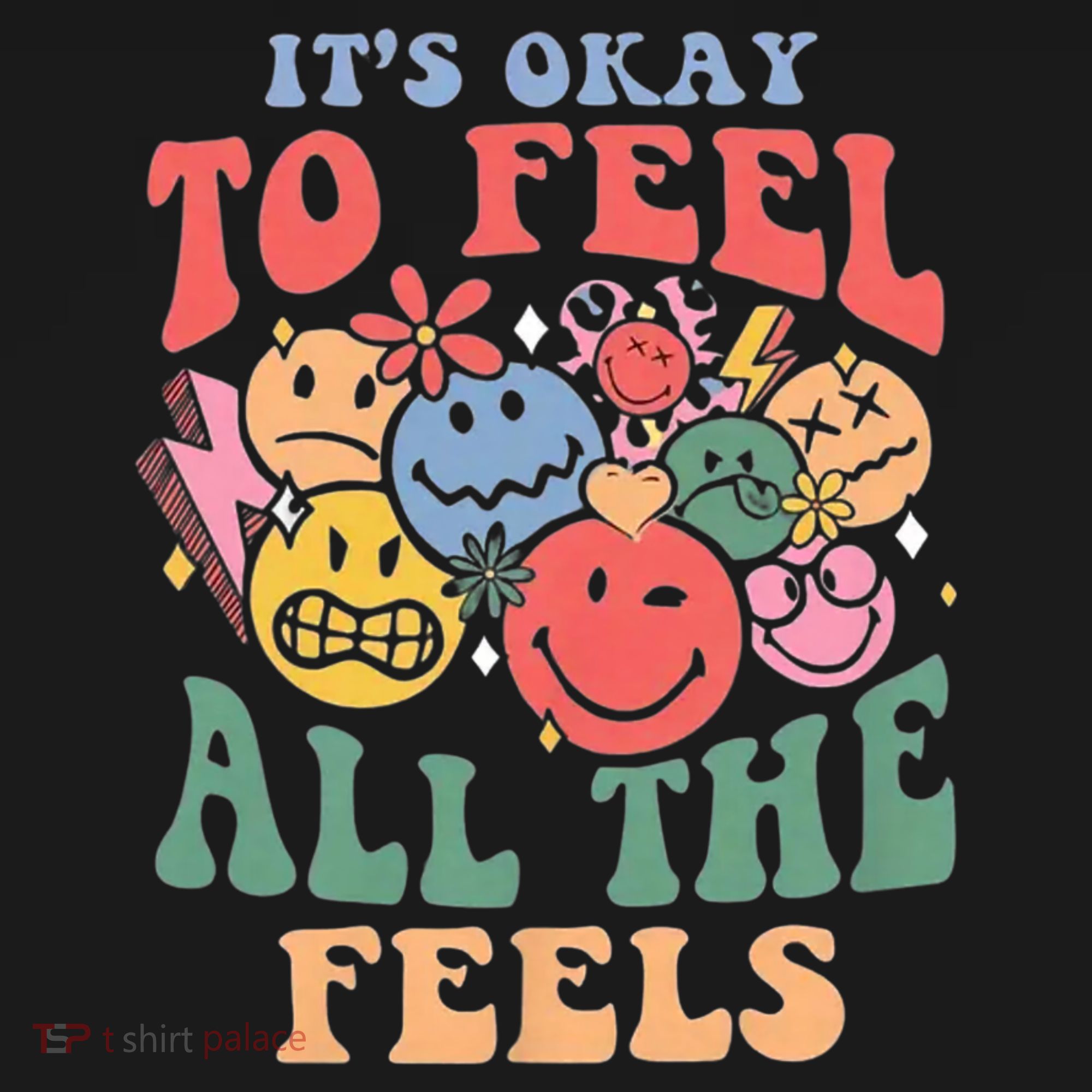 ItS Ok To Feel All The Feels Emotional Wellness Women's Hoodie