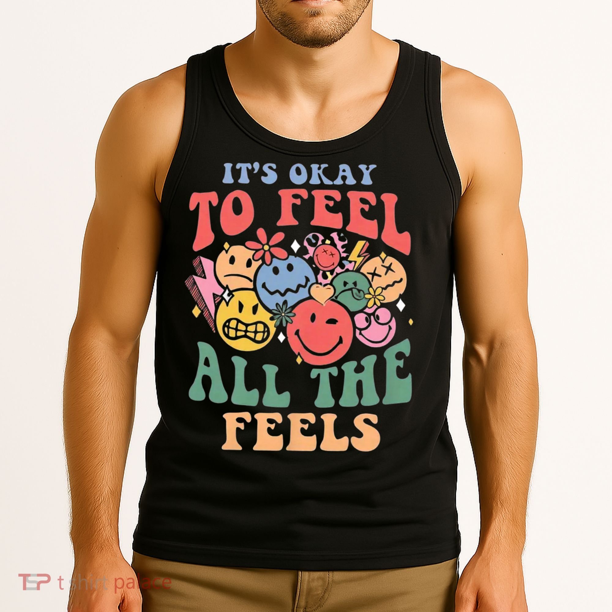 ItS Ok To Feel All The Feels Emotional Wellness Tank Top