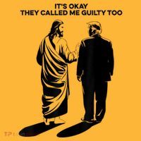 ItS Okay They Called Me Guilty Too Pom Pom 12in Knit Beanie thumb 2
