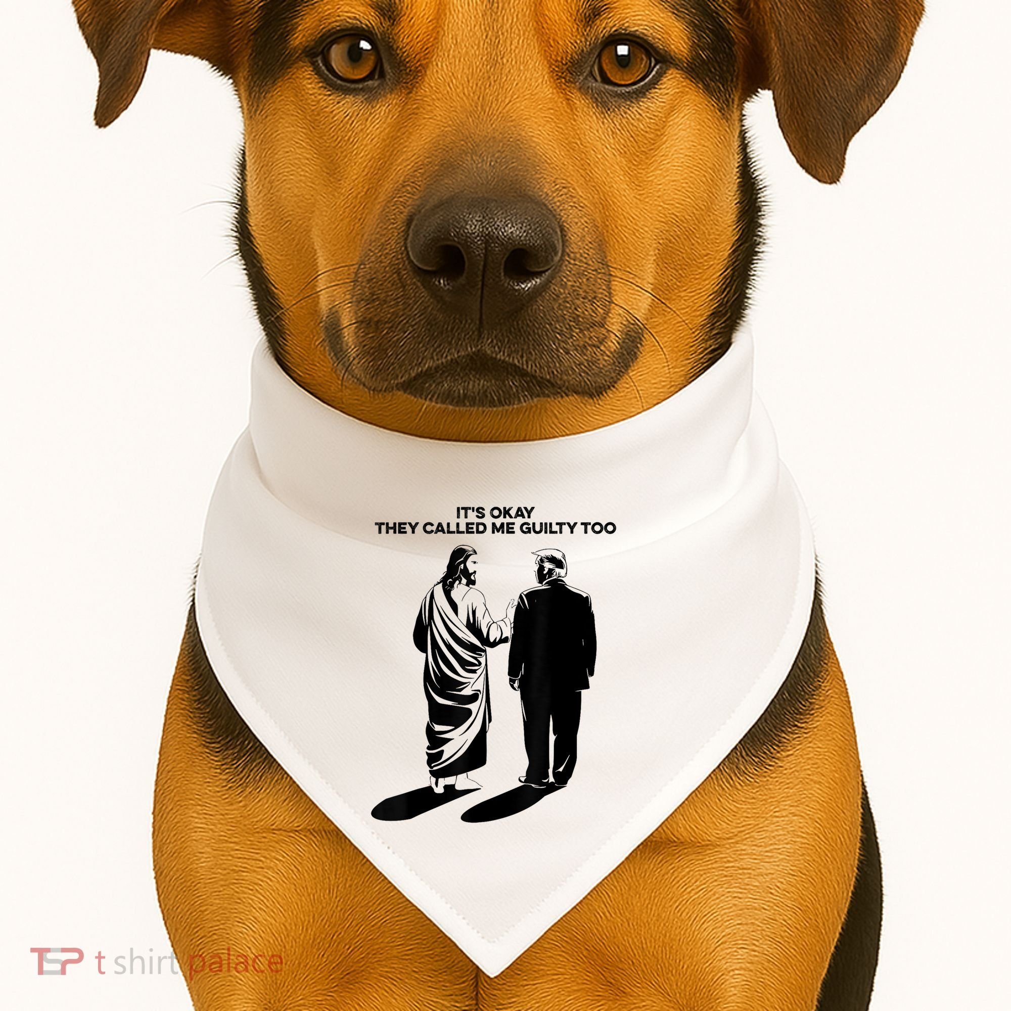 ItS Okay They Called Me Guilty Too USA-Made Doggie Bandana