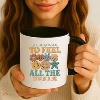 It's Okay to Feel All the Feels Coffee Mug thumb 3