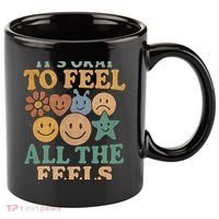 It's Okay to Feel All the Feels 11oz C Handle Ceramic Mug thumb 0