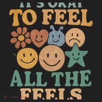 It's Okay to Feel All the Feels Beanie thumb 2