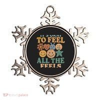 It's Okay to Feel All the Feels Ornament thumb 0