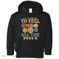It's Okay to Feel All the Feels Toddler Hoodie thumb 0