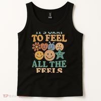 It's Okay to Feel All the Feels Tank Top thumb 2