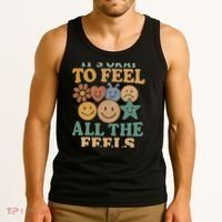 It's Okay to Feel All the Feels Tank Top thumb 3