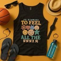 It's Okay to Feel All the Feels Tank Top thumb 4
