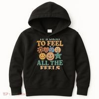 It's Okay to Feel All the Feels Kids Hoodie thumb 0