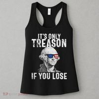 ItS Only Treason If You Lose George Washington Women's Tank Top thumb 3