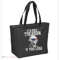 ItS Only Treason If You Lose George Washington Tote Bag thumb 2