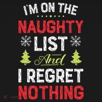 Im On The Naughty List Funny Christmas Xmas Gifts Women's Tank Top thumb 5