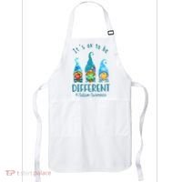 It's Ok To Be Different Autism Awareness Gnome Apron thumb 0