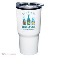 It's Ok To Be Different Autism Awareness Gnome Tumbler thumb 0