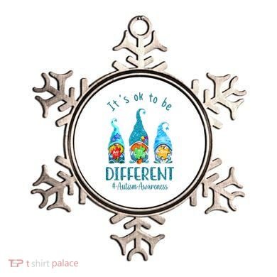 It's Ok To Be Different Autism Awareness Gnome Ornament