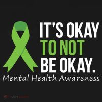 Its Okay To Not Be Okay Mental Health Awareness Ribbon Women's Hoodie thumb 2