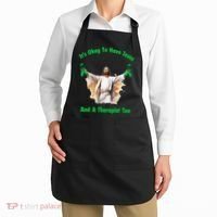 Its Ok To Have Jesus And A Therapist Too Apron thumb 2