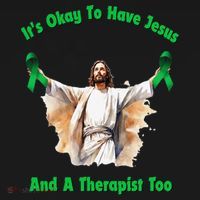 Its Ok To Have Jesus And A Therapist Too Women's Hoodie thumb 2