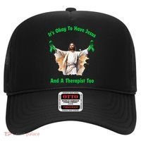 Its Ok To Have Jesus And A Therapist Too Hat thumb 0
