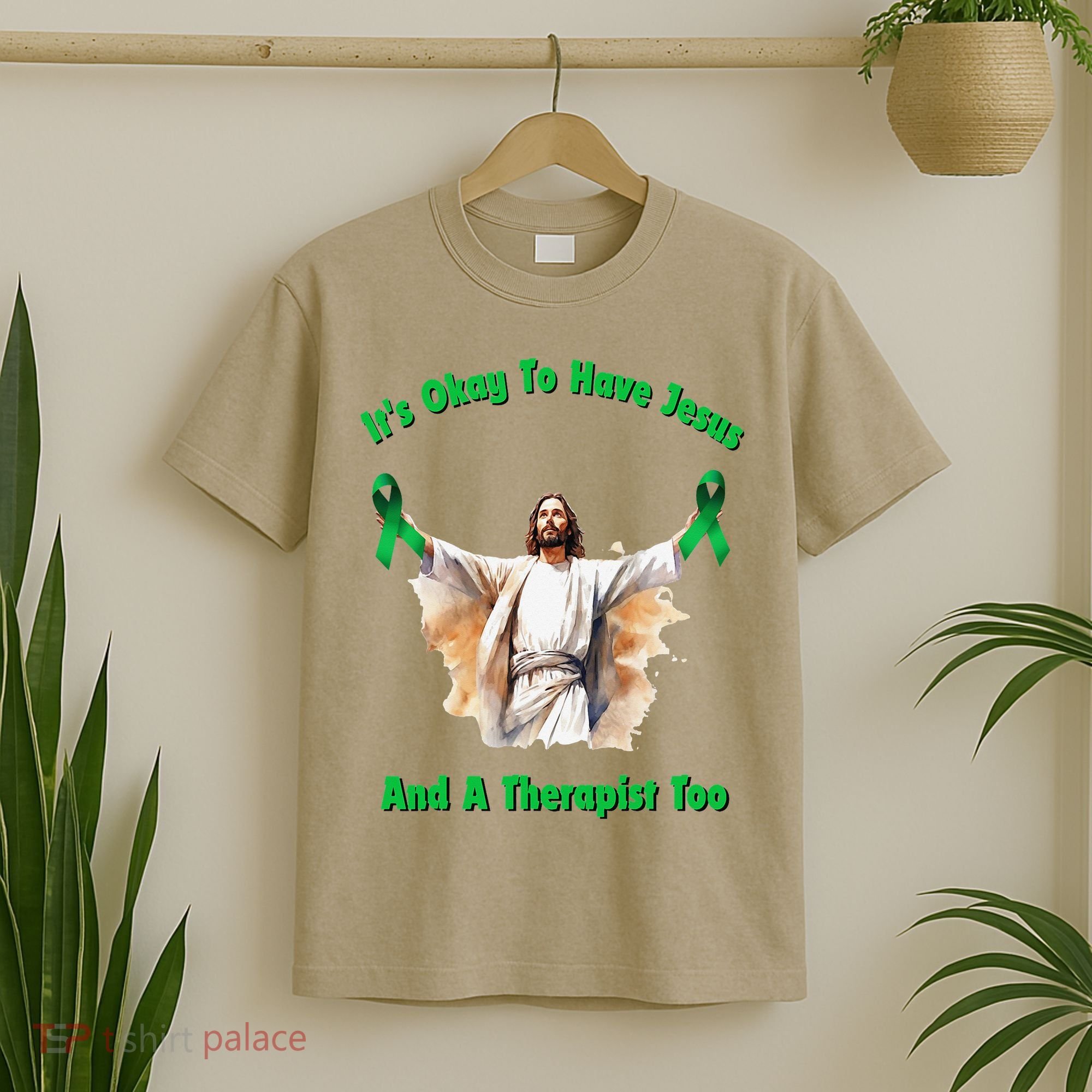 Its Ok To Have Jesus And A Therapist Too T-Shirt
